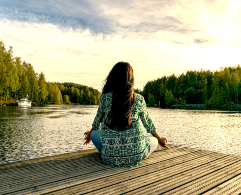 Meditatie meer