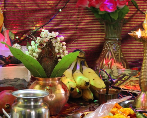 kalasha diya puja
